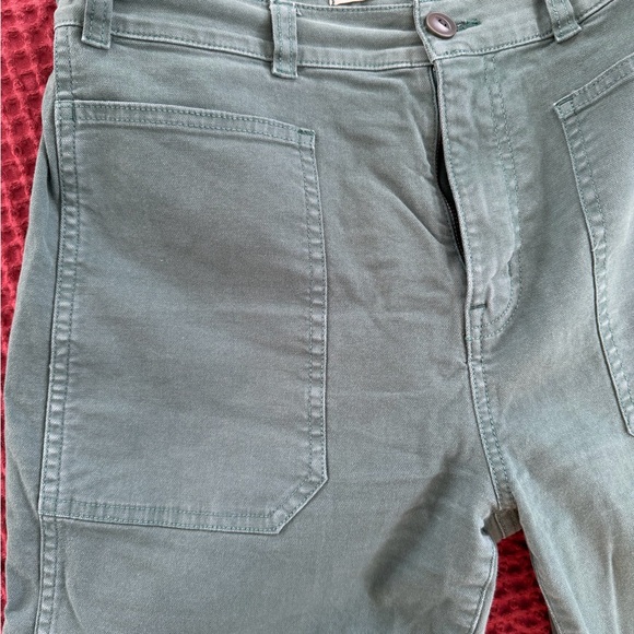 Madewell Dark Green Straight Leg Jeans - Picture 5 of 7